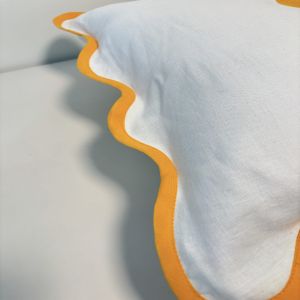 Wavy Retro Petal Cushion Covers