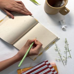 Break Stripes Handmade Diary