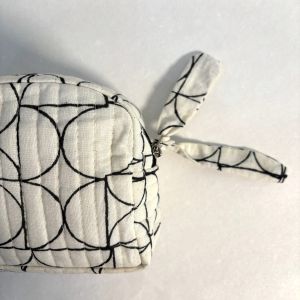 Art Deco Classic Quilted Pouch