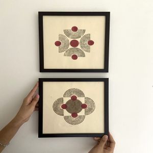 Breathe Out Wall Frame