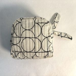 Art Deco Classic Quilted Pouch