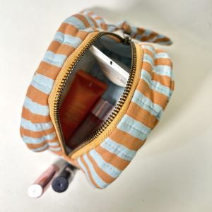 Midsummer Bloom Classic Quilted Pouch