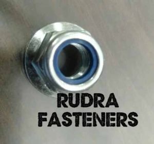 Mild Steel Nylock Flange Nut