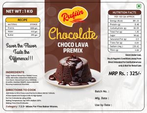 Rufiin Chocolate Choco Lava Premix