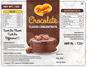 Rufiin Chocolate Classic Cake Concentrate