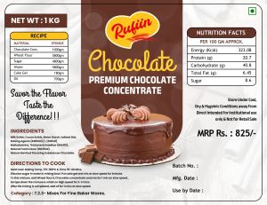 Rufiin Premium Chocolate Cake Concentrate