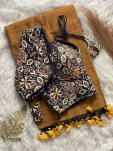 Khadi Ladies Printed Cotton Silk Saree