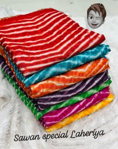 Laherial Cotton Silk Saree