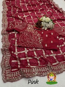 Sequence Zari Work Silk Saree