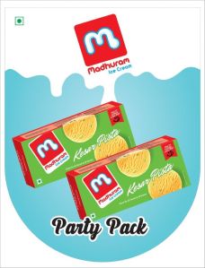 Madhuram Kesar Pista Ice Cream Party Pack