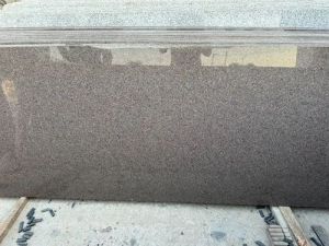 Polished Z Brown Granite Slab