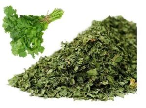 Dehydrated Coriander Leaves