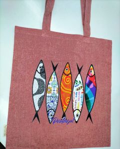 3kg Printed Cotton Canvas Bag