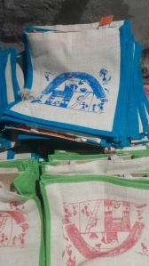 5kg Printed Jute Carry Bag