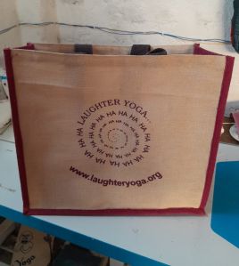 7kg Printed Jute Carry Bag