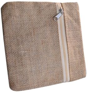 Plain Jute Pouch Bag