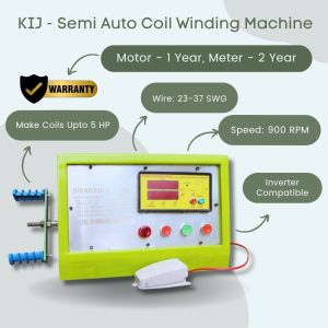 Semi Automatic Coil Winding Machine
