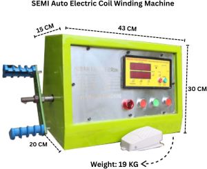Semi Automatic Coil Winding Machine