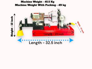 Ceiling Fan Winding and Coil Making Machine - Kij 111 Manual 2 in 1 (Hand Operated)