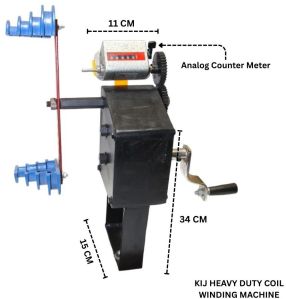 Heavy Duty Motor Coil Winding Machine with Digital Meter