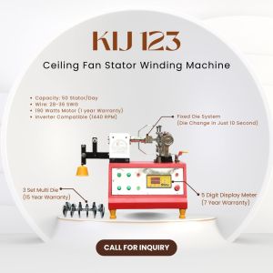 Ceiling Fan Winding Machine - Kij 123