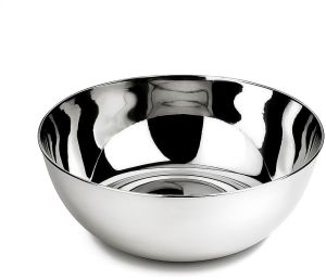 Round Stainless Steel Serving Bowl