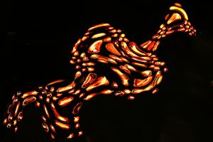 Radiant Motion Abstract Light Flow Painting