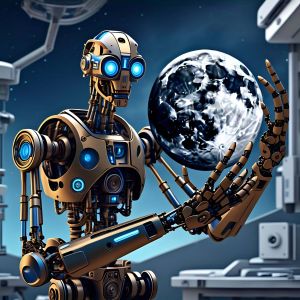 Robot Digital Landscape Painting