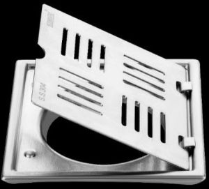 SS 304 Tiles Insert 6x6 Floor Drain