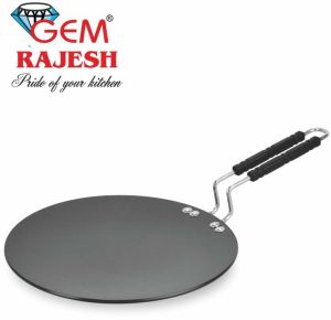 10 Inch 3 Mm Hard Anodised Tawa