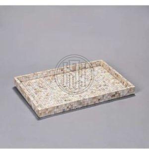 Mother OF Pearl Tiled Rectangular Tray
