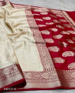 Banarasi Semi Katan Sarees