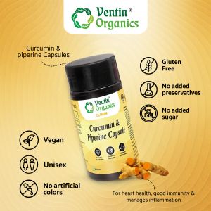 Curcumin and Piperine Capsules