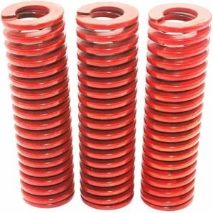 Red Mild Steel Springs