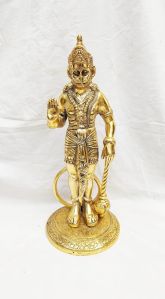 8×8×14Inch Aluminium  Hanuman Ji Statue