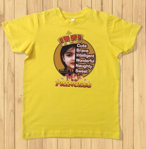 Girls Kids Printed T Shirt