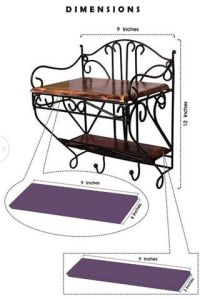 Wooden Set Top Box Stand