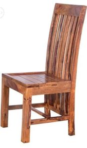 6 Seater Rectangular Brown Sheesham Wood Dining Table