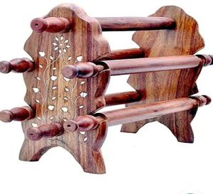 Wooden Bangle Stand