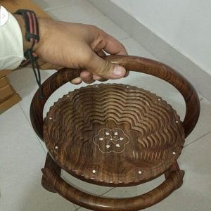 Decorative Wooden Fruit Basket