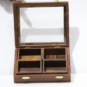Brown Wooden Dry Fruit Box