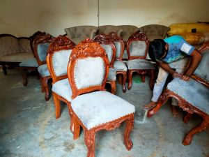 Carved Wooden Chairs