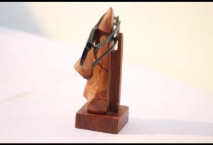 Wooden Eyeglass Spectacle Holder