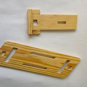 Wooden Mobile Stand