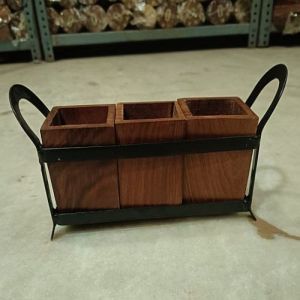 Wooden Cutlery Holder