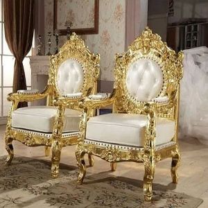 Wooden Hand Carved Sofa Chair