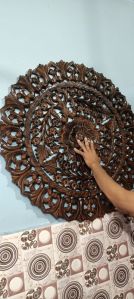 Round Wooden Wall Panel