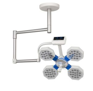 ceiling-mounted single dome led ot light