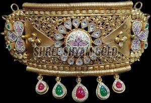 22k Gold Antique Rajsthani Armlet