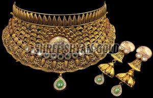 Antique Gold Necklace Set